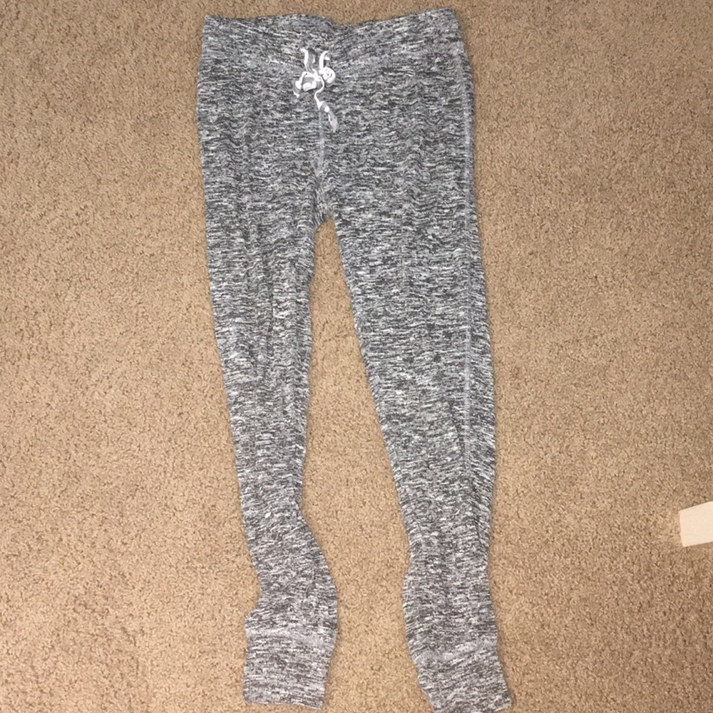 Grey sweatpants